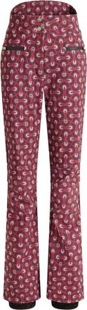 Fusalp Pantaloni da sci Diana con zip - Rosso