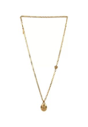 Police PEAGN2212111 Mens Necklace - Gold Stainless Steel - One Size