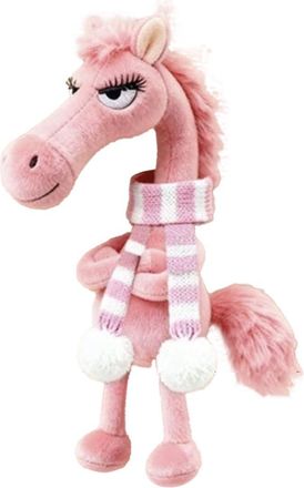 Generic Year of the Horse Lucky Mascot for Handbags Backpacks Purse Keychain Accessories (Pink)