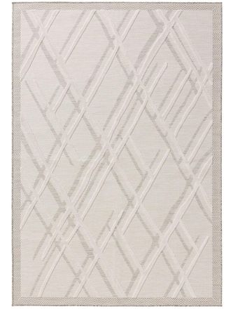 benuta Alfombra de exterior & interior crema 160x230