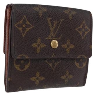 Louis Vuitton Portafoglio Pre-owned in Tela Monogram - - Pre-owned - Donna - Marrone - ONE SIZE