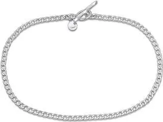 Delmar Sterling Silver Curb Chain Bracelet at Nordstrom Rack