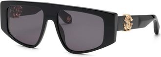 Roberto Cavalli SRC038M 0700 Mens Sunglasses Black Size 56