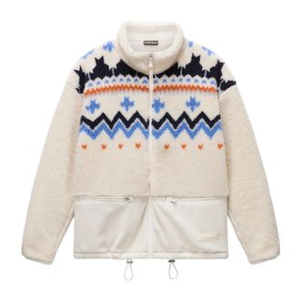 Napapijri Donna, Felpe, Multicolore, S, new