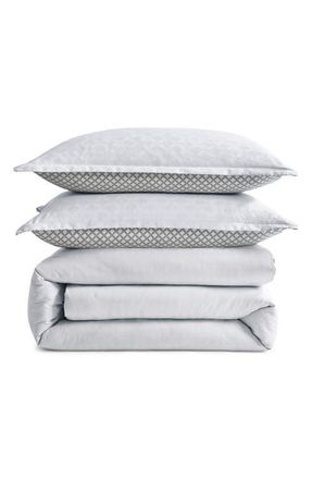 Ted Baker Pollsy Duvet Cover & Shams Set in Bright White at Nordstrom, Size King