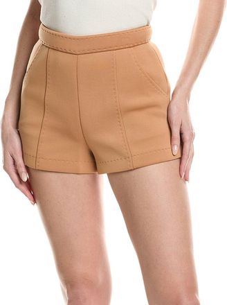 Cynthia Rowley Bonded Pick Stitch Short