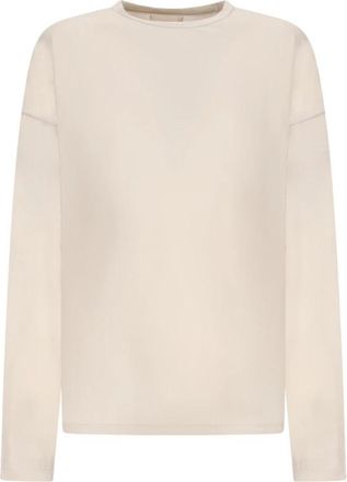 Haikure Stijlvolle Milly Damesmode Kleding - Dames - Ronde hals truien - Grijs - M - Truien & Vesten