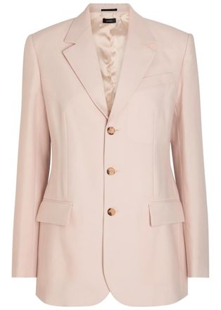 Wardrobe.NYC Wool Blazer - Light Pink - S (UK8-10 / S)