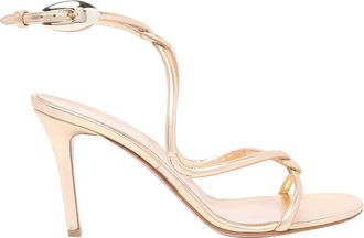 Gianvito Rossi Black mamba pump sandals