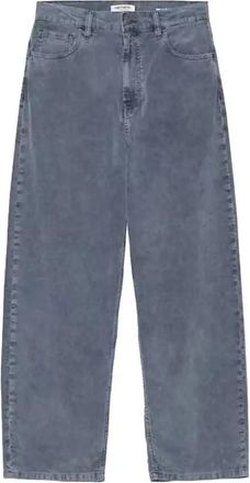 Carhartt Work in Progress Brandon Pant W - Dames - Loose Fit Jeans - Blauw - M - Katoen - Jeans