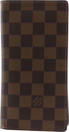 Louis Vuitton Brown Damier Canvas Bill Wallet (Bi-Fold) (Pre-Owned)