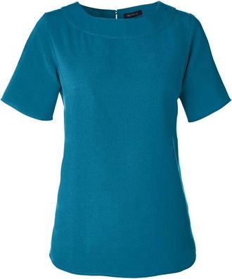 Devon & Jones Womens Perfect Fit Boat Neck Blouse