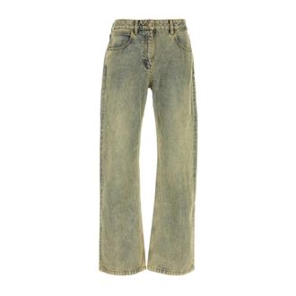 Entire studios Straight Jeans, male, Blue, Size: S Surface Wave Jeans