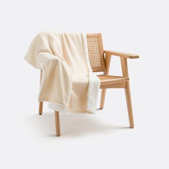 La Redoute Interieurs Plaid in tetra en sherpa, Kumla