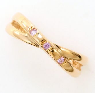 C&A Pink Gold Pink Pink Gold (18K) Band Ring (Pre-Owned)
