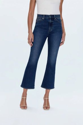 Pistola Denim Womens Lennon High Rise Crop Boot Jean In Broadway