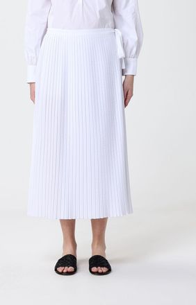 Barena Gonna plissettata in misto cotone Barena