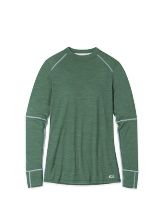 Stio Womens Basis PeakWool Lightweight Crew LS