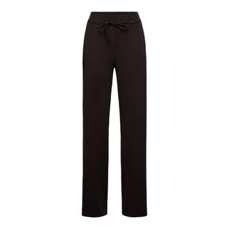 &Co Woman Grace Wijde Broek - Dames - Broeken - Bruin - Maat: S Poliester