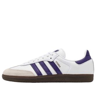 adidas Samba ADV Cloud White Collegiate Purple Gold Metallic IE6613