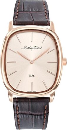 Mathey-Tissot Mathey-Tissot Mens Martin Pink Dial Watch
