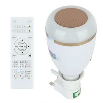 OEM Reproductor De Cor&aacute;n Inal&aacute;mbrico Con Luz Led, Altavoz Bluetooth Y M&uacute;ltiples Modos De Iluminaci&oacute;n, Control Por Voz De Alta Calidad, Portal&aacute;mparas E26, 
