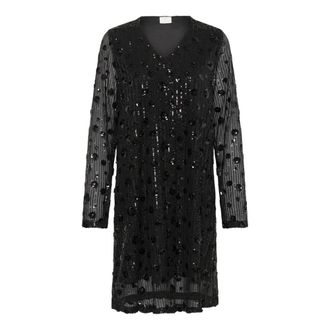 Kaffe Kajuno Dress - Dresses - Mujer - Negro - M