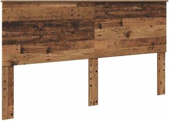 vidaXL Headboard with Headboard Old Wood 180 cm Engineered wood vidaXL