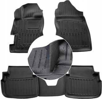 OEM Alfombrillas Y Limpiaparabrisas De Goma Subaru Xv 2 Gt 2017-2022 Canales Ud