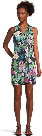 Tommy Bahama Sophia Tropical Bliss Dress Womens Dress Coastline : MD (US 8-10), Polyester/Spandex