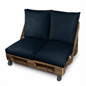 Happers Coj&iacute;n Multiusos Suelo O Respaldo O Asiento Para Palets Exterior Azul Oscuro Happers 60x60 (1 Unidad) Azul Oscuro