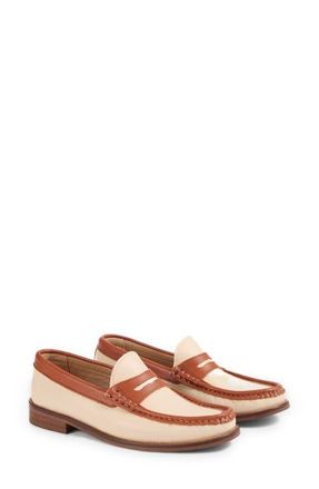 L.k. Bennett Solaris Penny Loafer in Tan at Nordstrom, Size 10Us