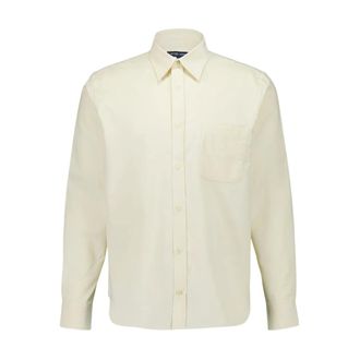 Frescobol Carioca Overhemden, Heren, Beige, M, Katoen, Telles Corduroy Shirt