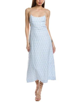 Faithfull The Brand Faithfull The Brand Antibes Linen Maxi Dress