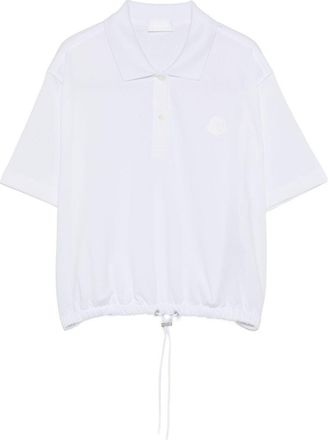 Moncler Logo Cotton Polo Shirt