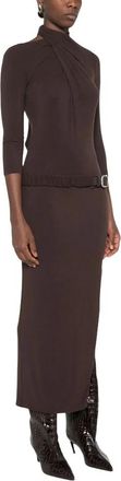 The Attico Mujer, Vestidos, Marr&oacute;n, Talla: S