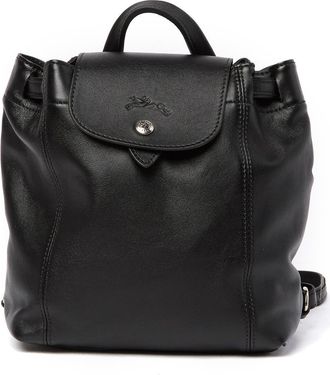 Longchamp Extra Small Le Pliage Cuir Backpack in Black at Nordstrom Rack