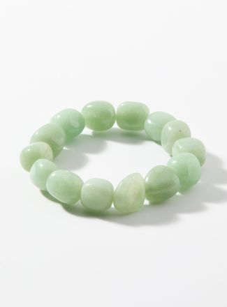 Simons Womens Large natural stone bracelet
