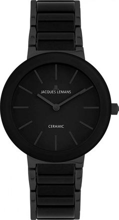Jacques Lemans Womens 42-8G Monaco Watch - Black - One Size