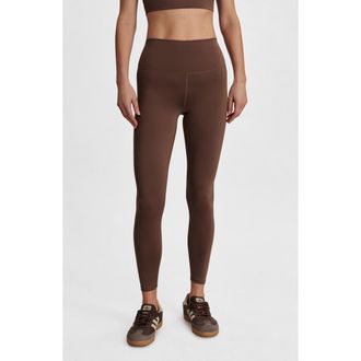 Varley Assure High Rise 25-Inch Leggings in Coffee Quartz at Nordstrom Rack, Size X-Large