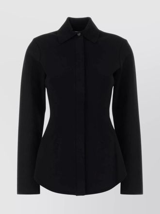 Sportmax viscose blend long-sleeve shirt