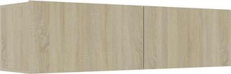 vidaXL Vidaxl - Mobile Porta Tv Rovere Sonoma 120x30x30 Cm In Legno Multistrato