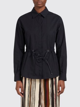 Max Mara Camicia in cotone con coulisse