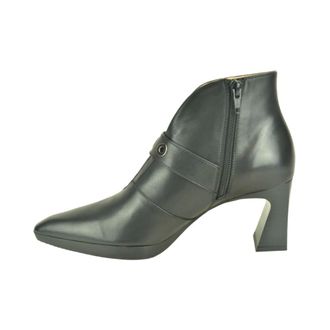 Hispanitas Botje V-gesp +Tip 8cm - Dames - Schoenen - Zwart - Maat: 40 EU