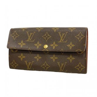 Louis Vuitton Brown Long Wallet (Bi-Fold) (Pre-Owned)