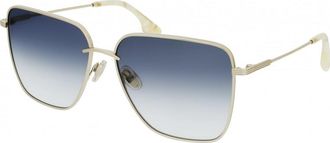 Victoria Beckham Womens VB218S 61 720 Sunglasses - Gold Metal - One Size