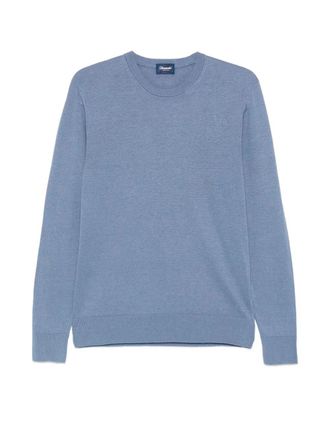 Drumohr Long Sleeve Crew-Neck Sweater