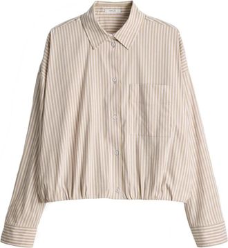 OPUS Dames, Blouses & Shirts, Beige, Maat: XL