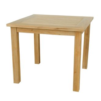 Anderson Bahama 35 Square Table Small Slats