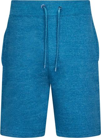 Generic New Mens Jogger Shorts Cottonpoly Casual Summer Wear (XL, Melange Petrol Blue)